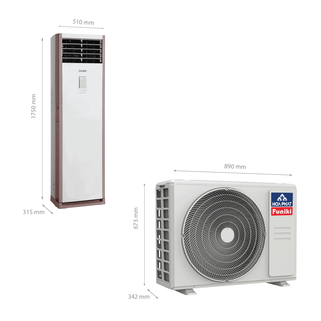 Điều hòa tủ đứng Funiki 2 Chiều FH 27MMC1